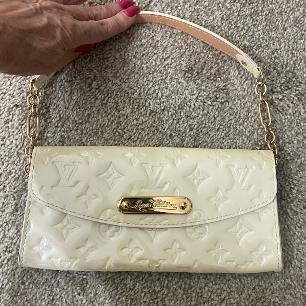 Louie Vuitton Vernis sunset Boulevard wallet clutch